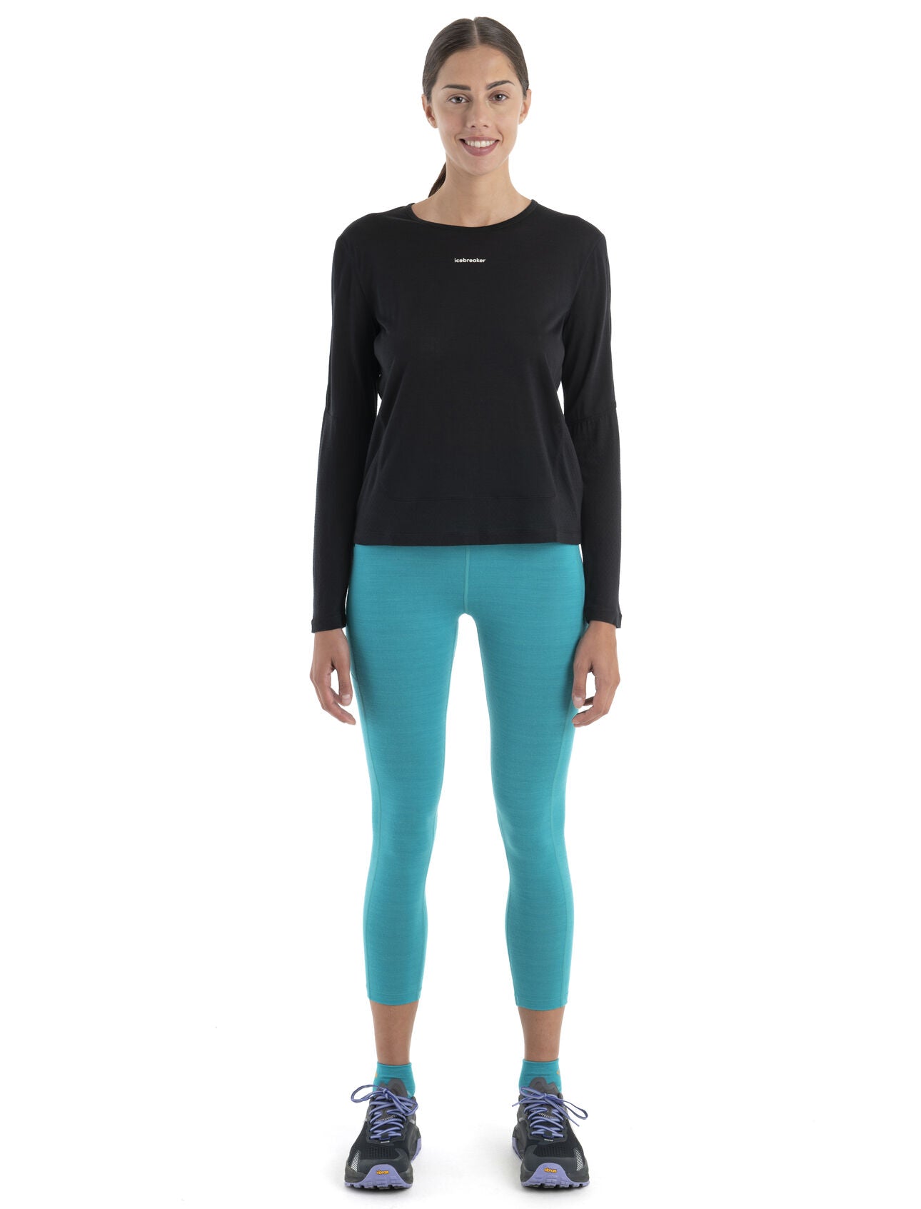 Womens 125 ZoneKnit™ Merino Energy Wind Long Sleeve Tee