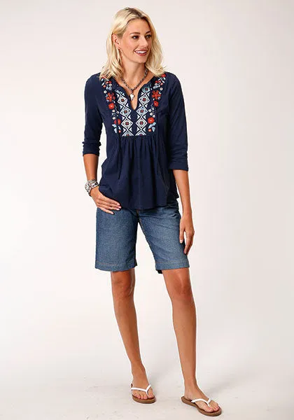 Women's Roper Peasant Blouse #03-038-0513-5036