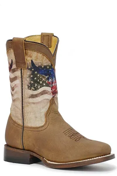 Youth's Roper American Bull Western Boot #09-119-7001-1665TA